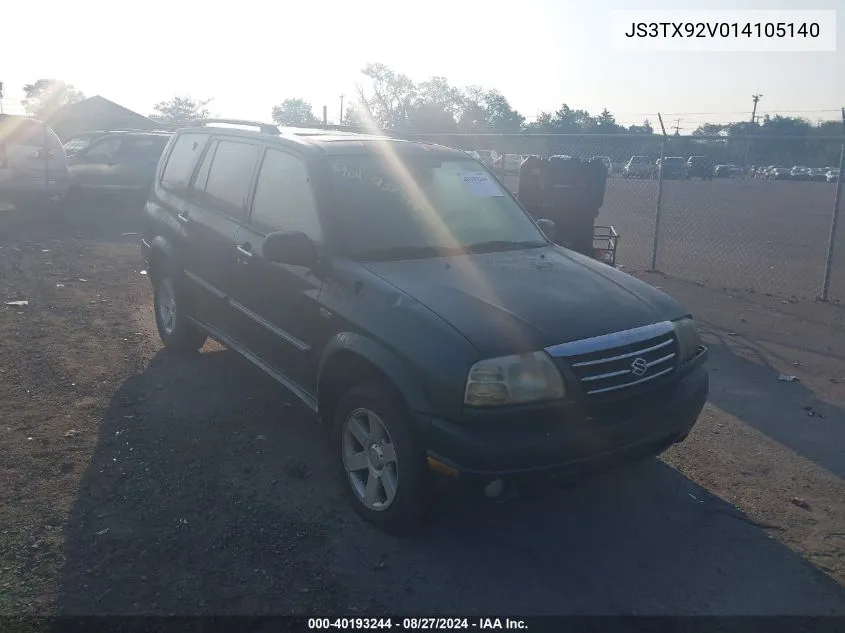 2001 Suzuki Grand Vitara Xl-7 Plus/Standard/Touring VIN: JS3TX92V014105140 Lot: 40193244