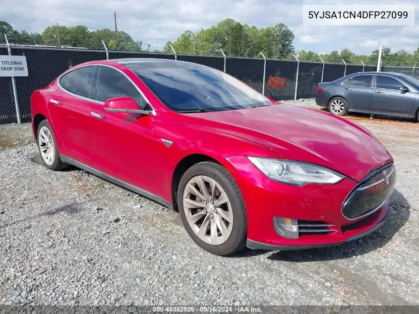 2013 Tesla Model S VIN: 5YJSA1CN4DFP27099 Lot: 40352926