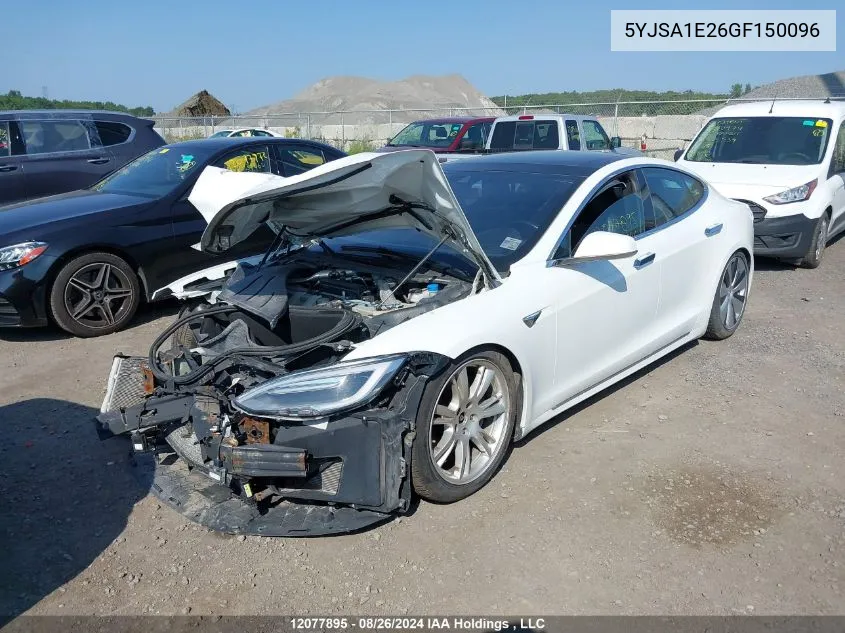 5YJSA1E26GF150096 2016 Tesla Model S