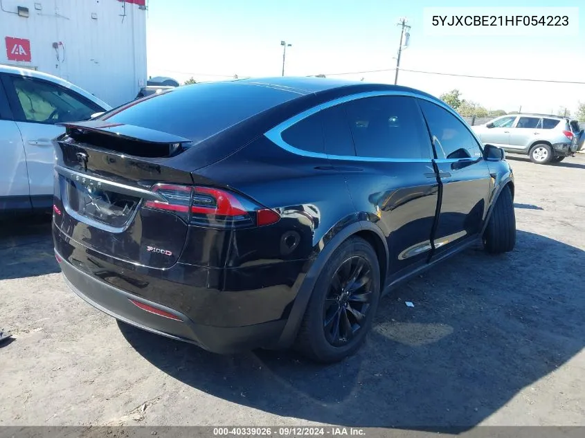 5YJXCBE21HF054223 2017 Tesla Model X 100D/75D/90D