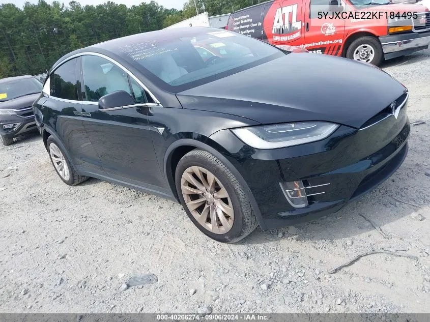 5YJXCAE22KF184495 2019 Tesla Model X 100D/75D/Long Range