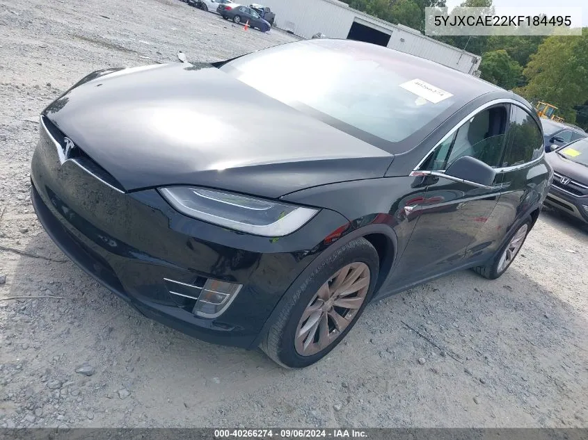 5YJXCAE22KF184495 2019 Tesla Model X 100D/75D/Long Range