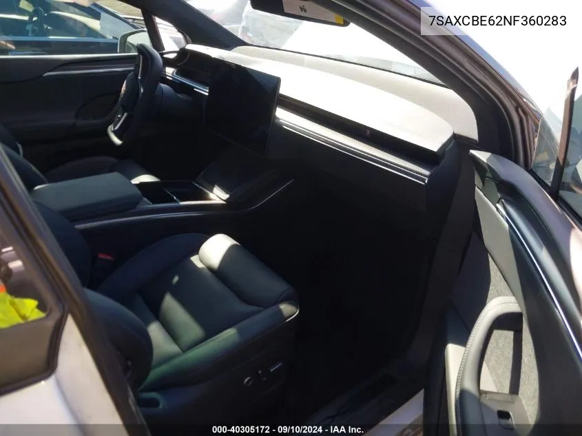 7SAXCBE62NF360283 2022 Tesla Model X