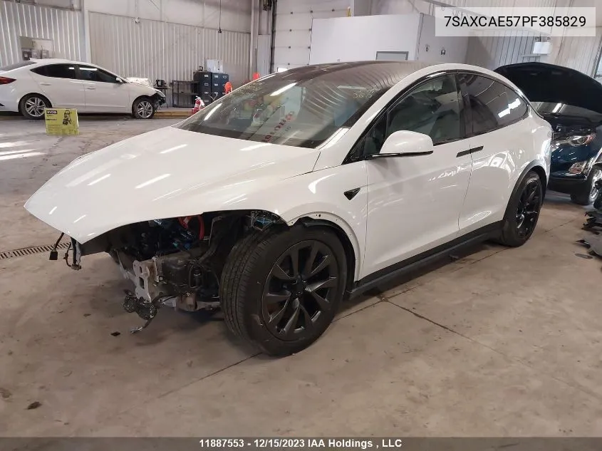 7SAXCAE57PF385829 2023 Tesla Model X