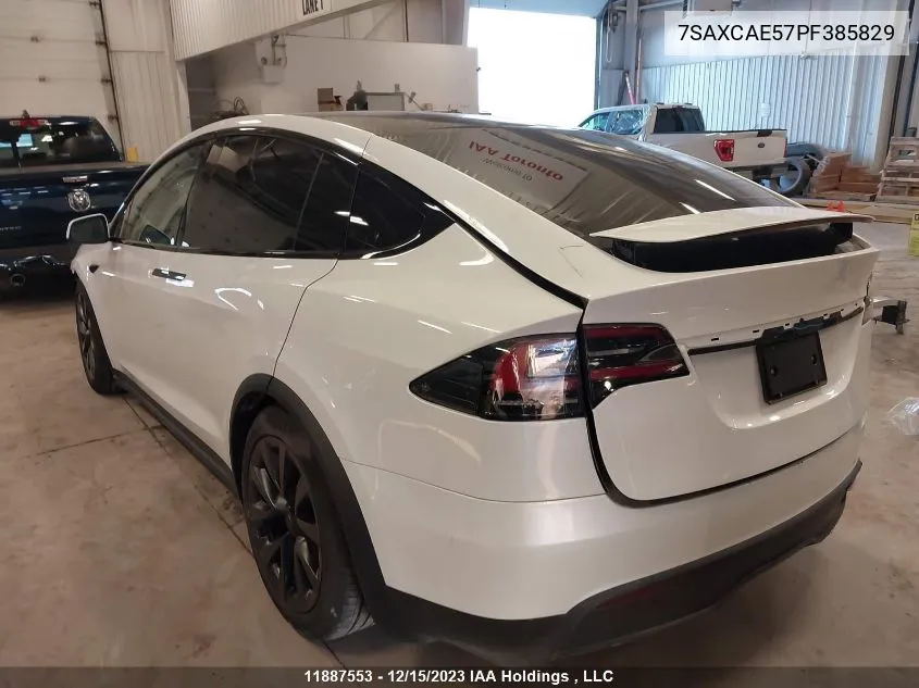 7SAXCAE57PF385829 2023 Tesla Model X