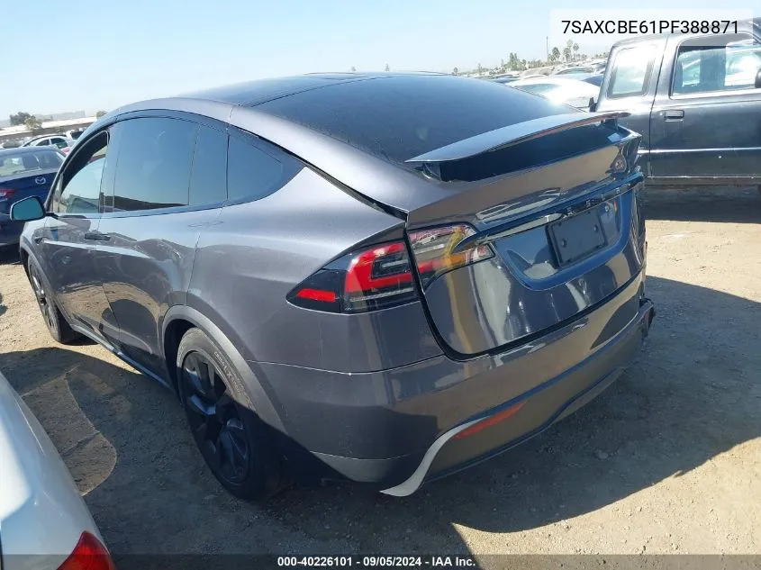 7SAXCBE61PF388871 2023 Tesla Model X