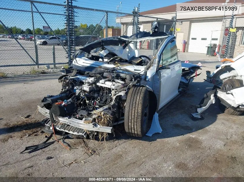 7SAXCBE58PF415989 2023 Tesla Model X