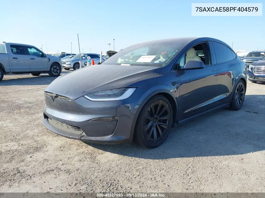 7SAXCAE58PF404579 2023 Tesla Model X