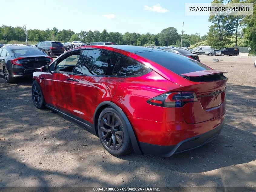 7SAXCBE50RF445068 2024 Tesla Model X Long Range