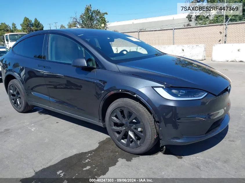 7SAXCBE52RF447369 2024 Tesla Model X