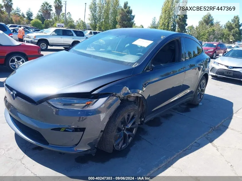 7SAXCBE52RF447369 2024 Tesla Model X