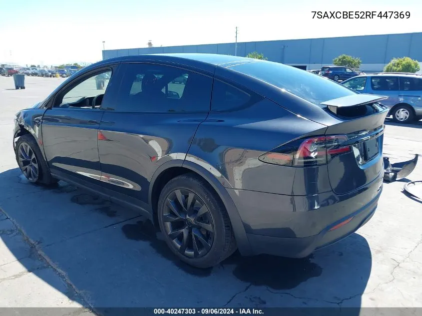 7SAXCBE52RF447369 2024 Tesla Model X