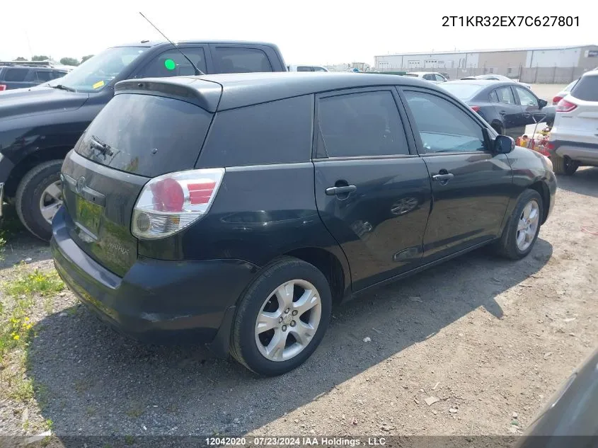 2T1KR32EX7C627801 2007 Toyota Corolla Matrix Xr