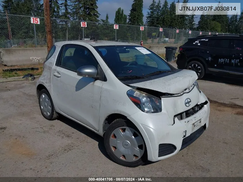 JTNJJXB07FJ030814 2015 Scion Iq