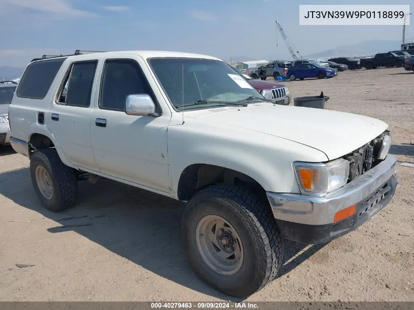 1993 Toyota 4Runner Vn39 Sr5 VIN: JT3VN39W9P0118899 Lot: 40279463