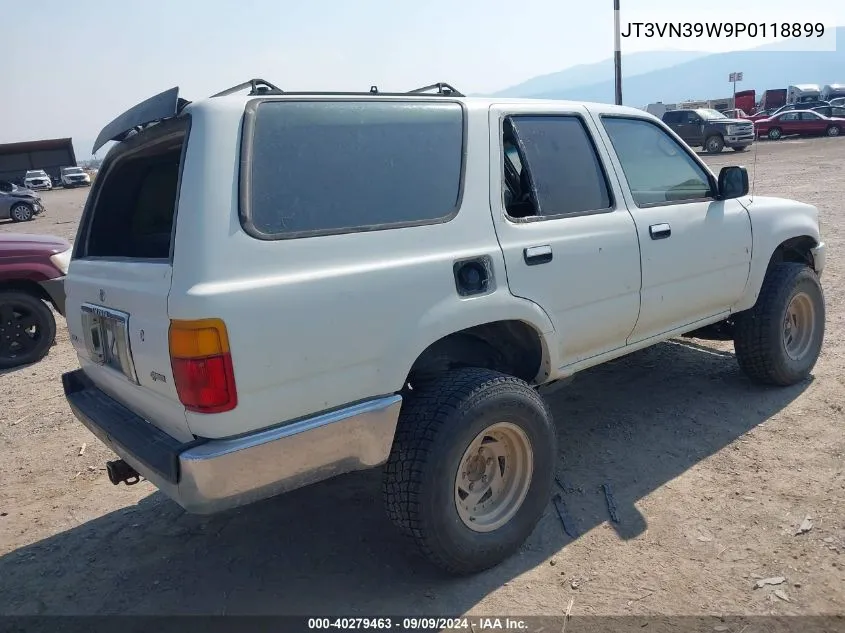 1993 Toyota 4Runner Vn39 Sr5 VIN: JT3VN39W9P0118899 Lot: 40279463