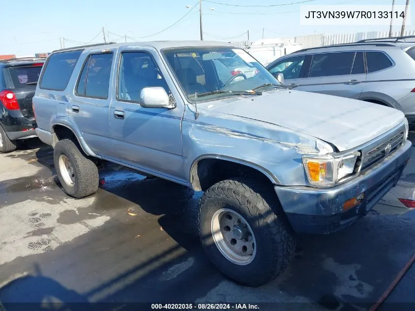 1994 Toyota 4Runner Vn39 Sr5 VIN: JT3VN39W7R0133114 Lot: 40202035