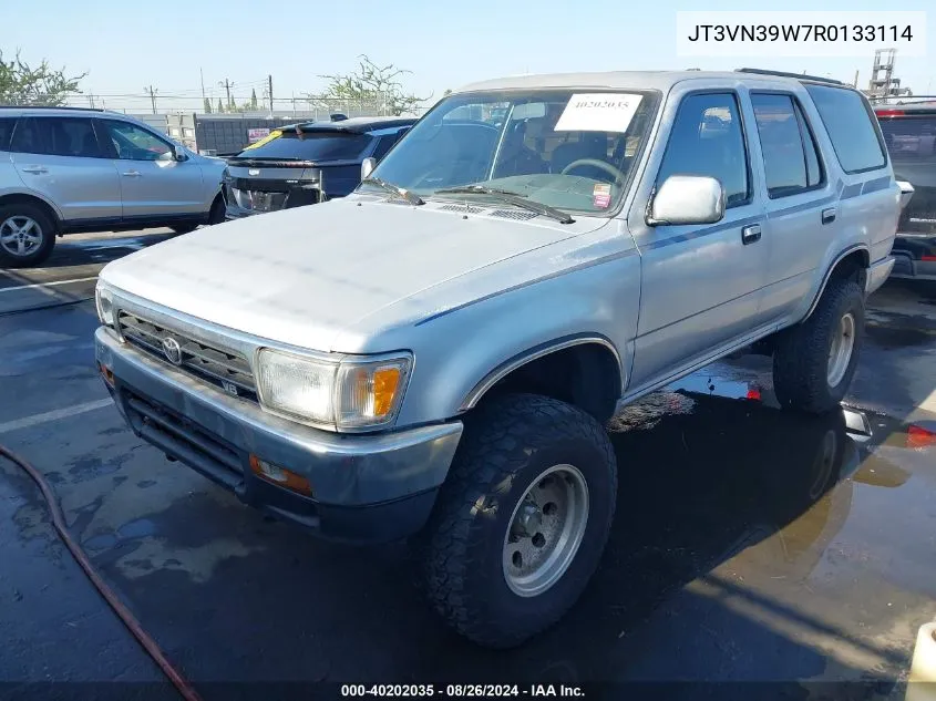 1994 Toyota 4Runner Vn39 Sr5 VIN: JT3VN39W7R0133114 Lot: 40202035