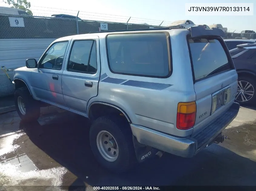 1994 Toyota 4Runner Vn39 Sr5 VIN: JT3VN39W7R0133114 Lot: 40202035