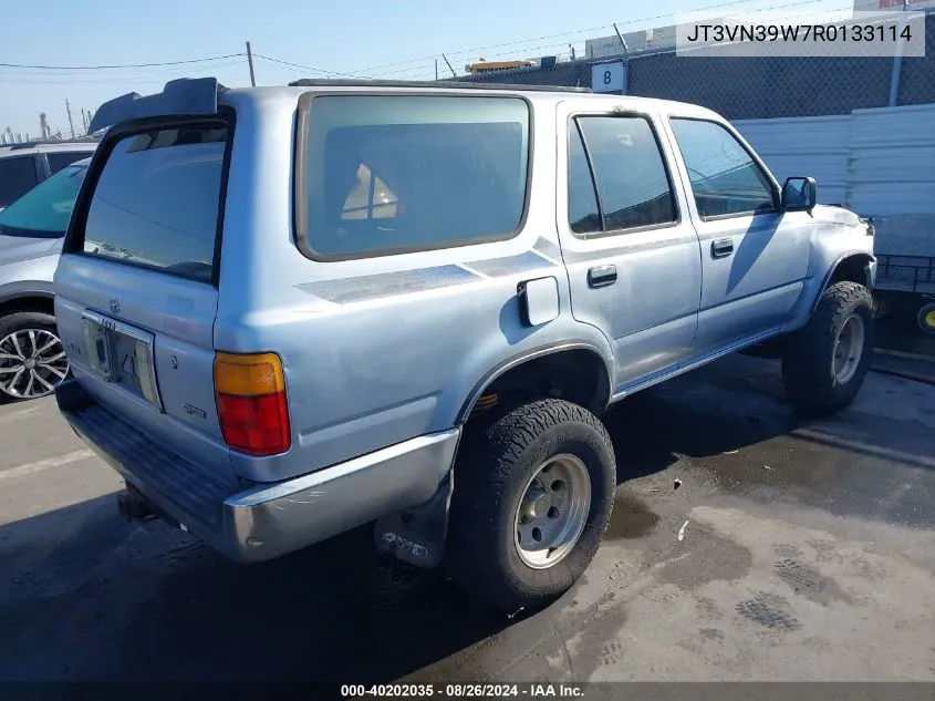 1994 Toyota 4Runner Vn39 Sr5 VIN: JT3VN39W7R0133114 Lot: 40202035