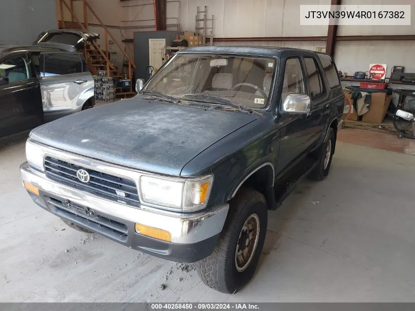 1994 Toyota 4Runner Vn39 Sr5 VIN: JT3VN39W4R0167382 Lot: 40258450