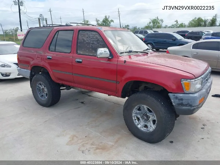 1994 Toyota 4Runner Vn29 Sr5 VIN: JT3VN29VXR0022235 Lot: 40323884