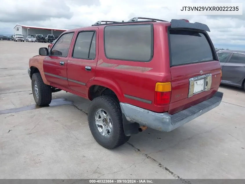 JT3VN29VXR0022235 1994 Toyota 4Runner Vn29 Sr5