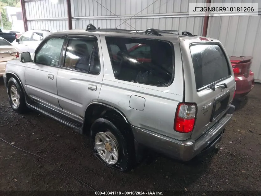 JT3GN86R910181206 2001 Toyota 4Runner Sr5 V6