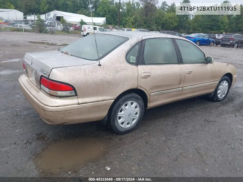 1996 Toyota Avalon Xl/Xls VIN: 4T1BF12BXTU111935 Lot: 40333049