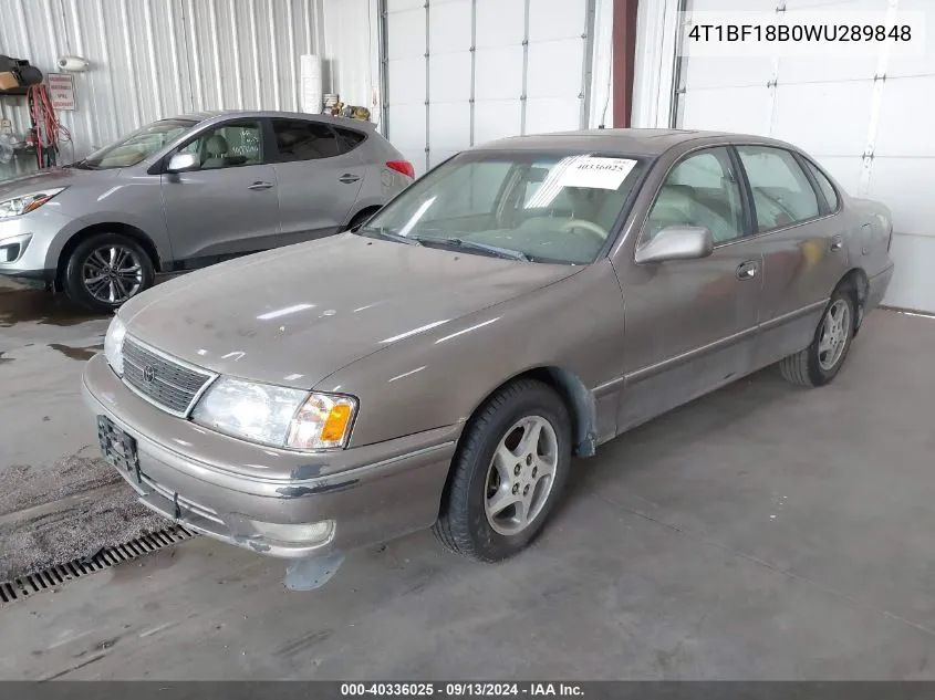 4T1BF18B0WU289848 1998 Toyota Avalon Xl/Xls