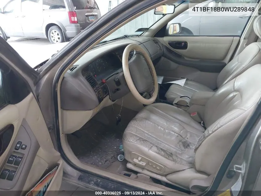 4T1BF18B0WU289848 1998 Toyota Avalon Xl/Xls