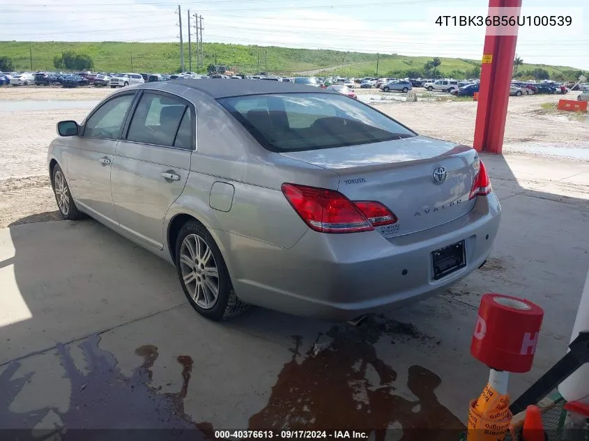 2006 Toyota Avalon Limited VIN: 4T1BK36B56U100539 Lot: 40376613