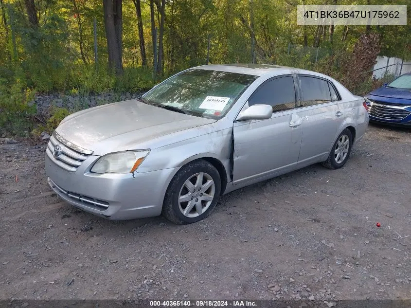 4T1BK36B47U175962 2007 Toyota Avalon Xl/Xls/Touring/Limited