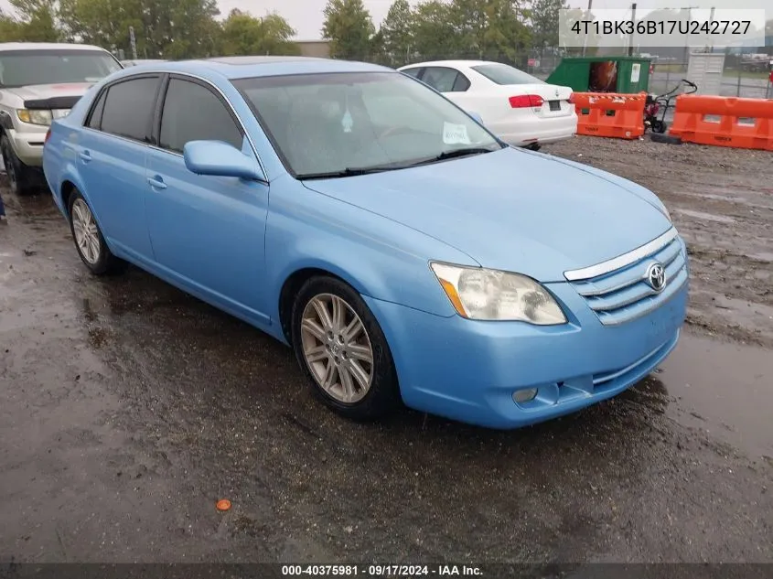 4T1BK36B17U242727 2007 Toyota Avalon Limited