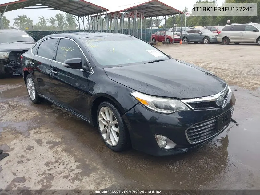 2015 Toyota Avalon Limited VIN: 4T1BK1EB4FU177246 Lot: 40366527