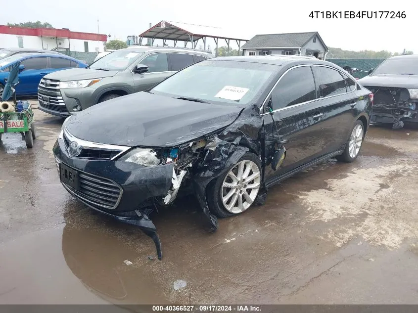 4T1BK1EB4FU177246 2015 Toyota Avalon Limited