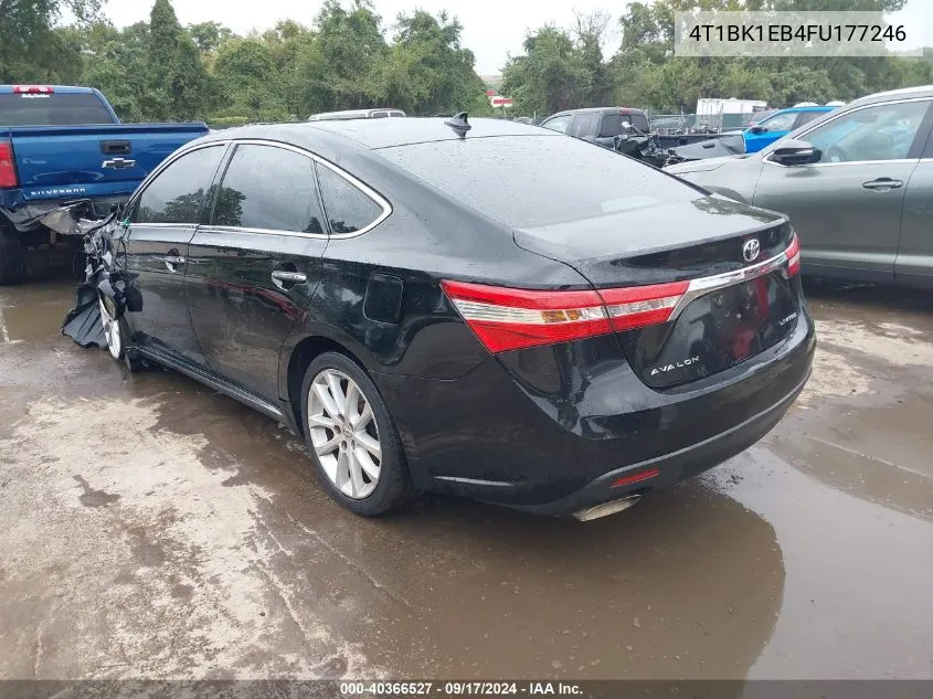 4T1BK1EB4FU177246 2015 Toyota Avalon Limited