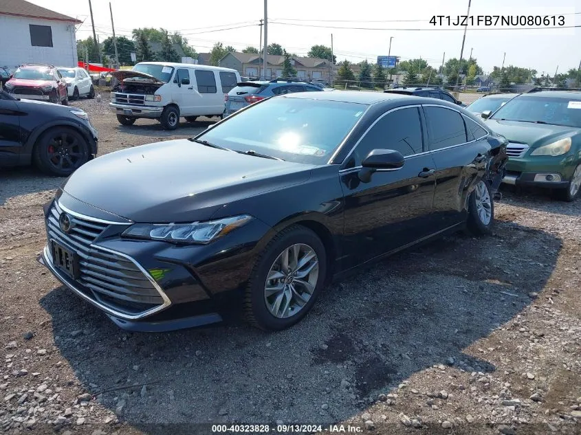 2022 Toyota Avalon Xle VIN: 4T1JZ1FB7NU080613 Lot: 40323828