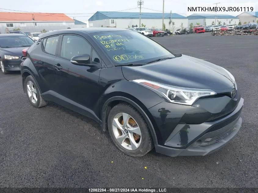 NMTKHMBX9JR061119 2018 Toyota C-Hr Xle