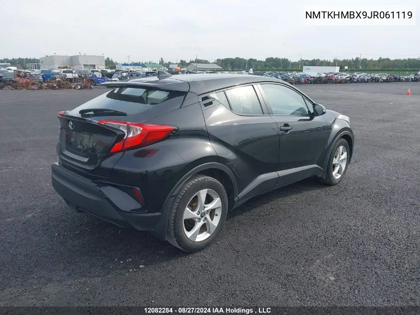 NMTKHMBX9JR061119 2018 Toyota C-Hr Xle