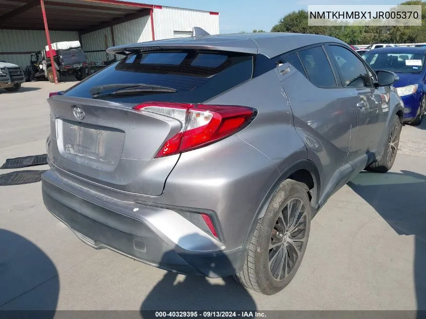 NMTKHMBX1JR005370 2018 Toyota C-Hr Xle/Xle Premium