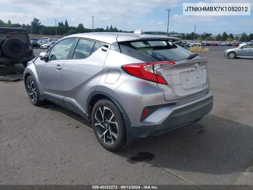 2019 Toyota C-Hr Xle VIN: JTNKHMBX7K1052012 Lot: 40332272