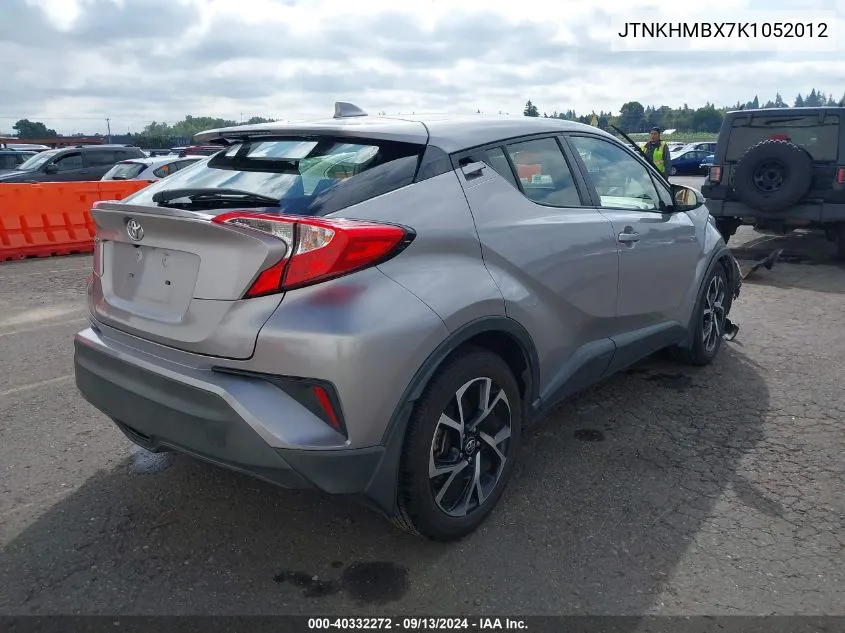 2019 Toyota C-Hr Xle VIN: JTNKHMBX7K1052012 Lot: 40332272