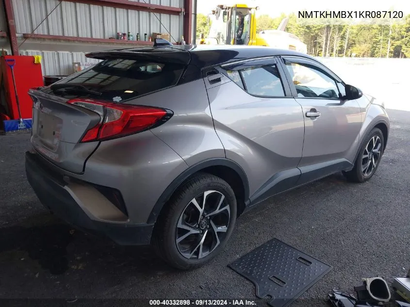 2019 Toyota C-Hr Xle VIN: NMTKHMBX1KR087120 Lot: 40332898