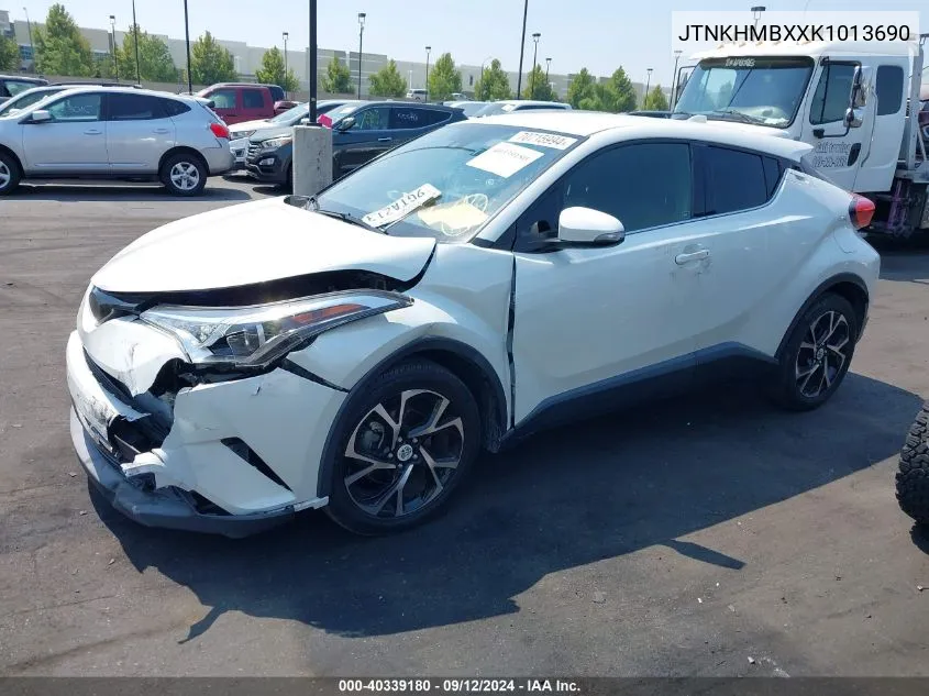 JTNKHMBXXK1013690 2019 Toyota C-Hr Xle/Le/Limited