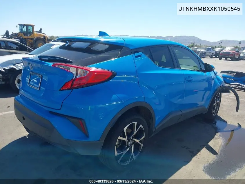 2019 Toyota C-Hr Xle VIN: JTNKHMBXXK1050545 Lot: 40339626