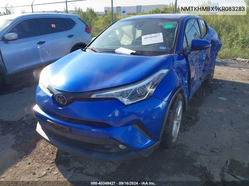 NMTKHMBX9KR083283 2019 Toyota C-Hr Xle/Le/Limited