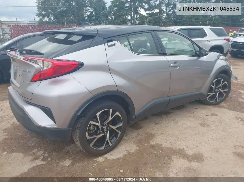 2019 Toyota C-Hr Limited VIN: JTNKHMBX2K1045534 Lot: 40349885