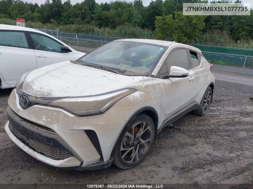 JTNKHMBX5L1077735 2020 Toyota C-Hr Le