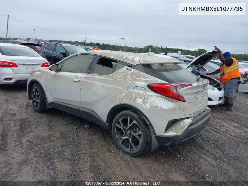 JTNKHMBX5L1077735 2020 Toyota C-Hr Le